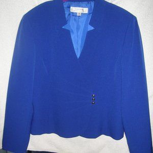 Blue Tahari Suit